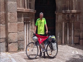 Entrevista a Julián Larroya - Peregrinación a Mérida en bicicleta